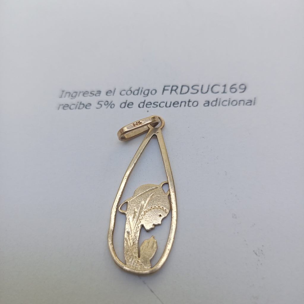 DIJE ORO 14 K 1,60 GRMS (SEMINUEVO)