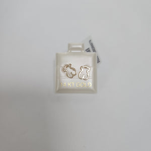 BROQUELES ORO 14K 0.8 (NUEVO)