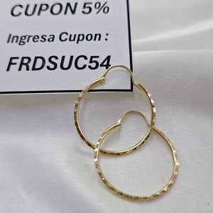 ARRACADAS PAR ORO 10 K 1.1 GRMS (SEMINUEVO)