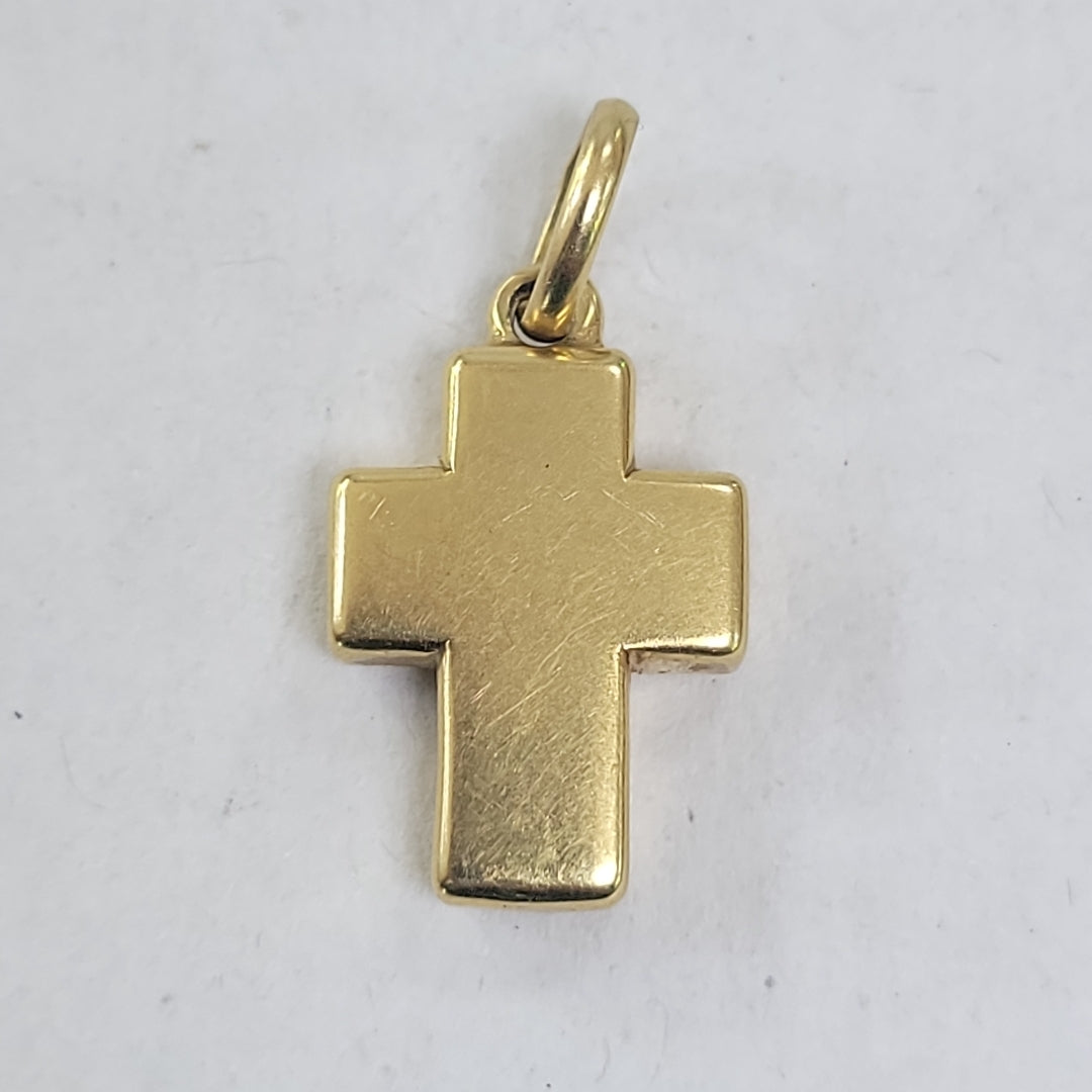 CRUZ,DIJE ORO 18 K 1,50 GRMS (SEMINUEVO)
