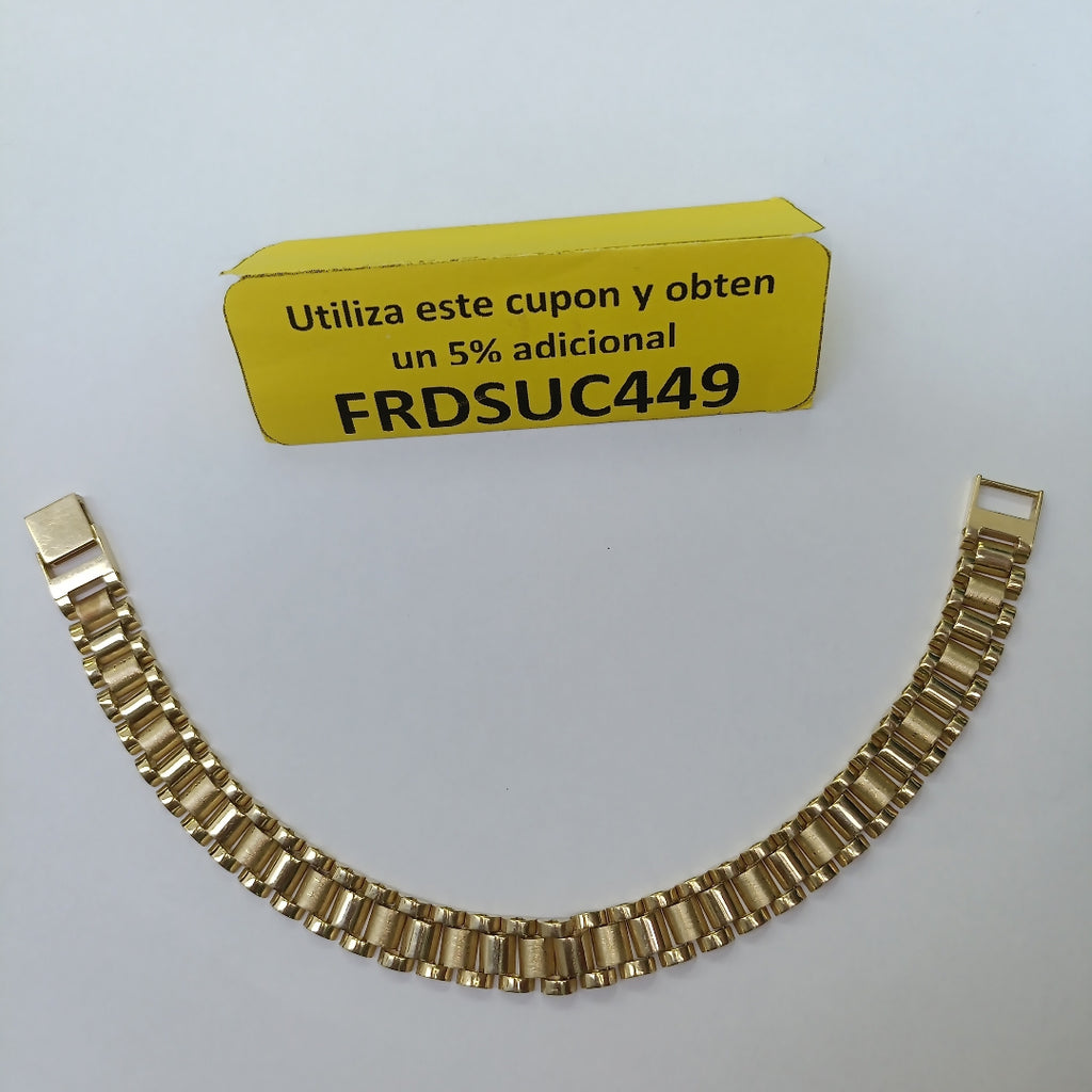 PULSERA ORO 14 K 13.5 GRMS (SEMINUEVO)
