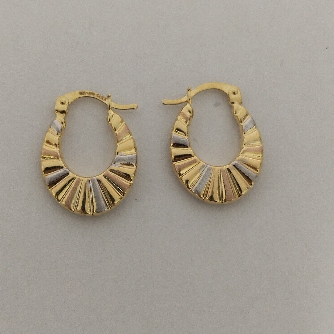 ARRACADAS ORO 14K 1.5 (NUEVO)