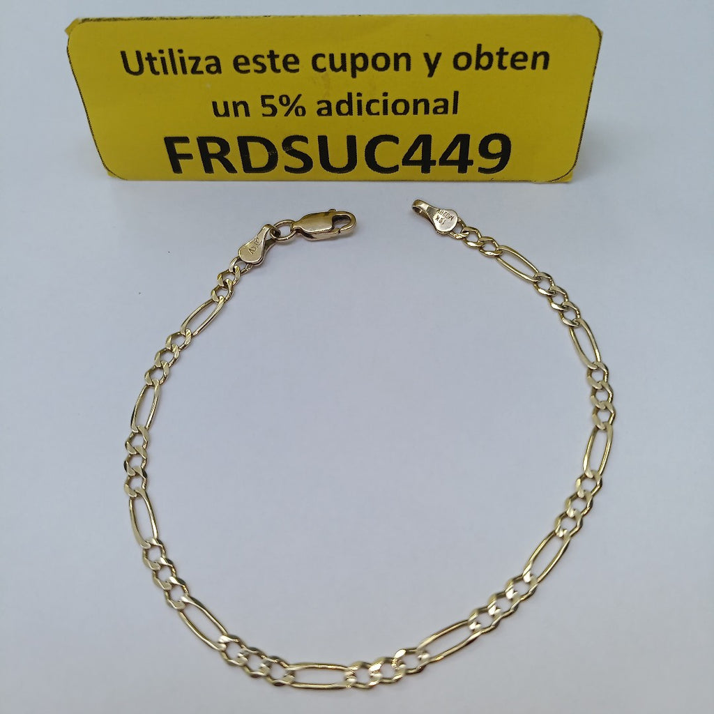 PULSERA ORO 10 K 3.1 GRMS (SEMINUEVO)
