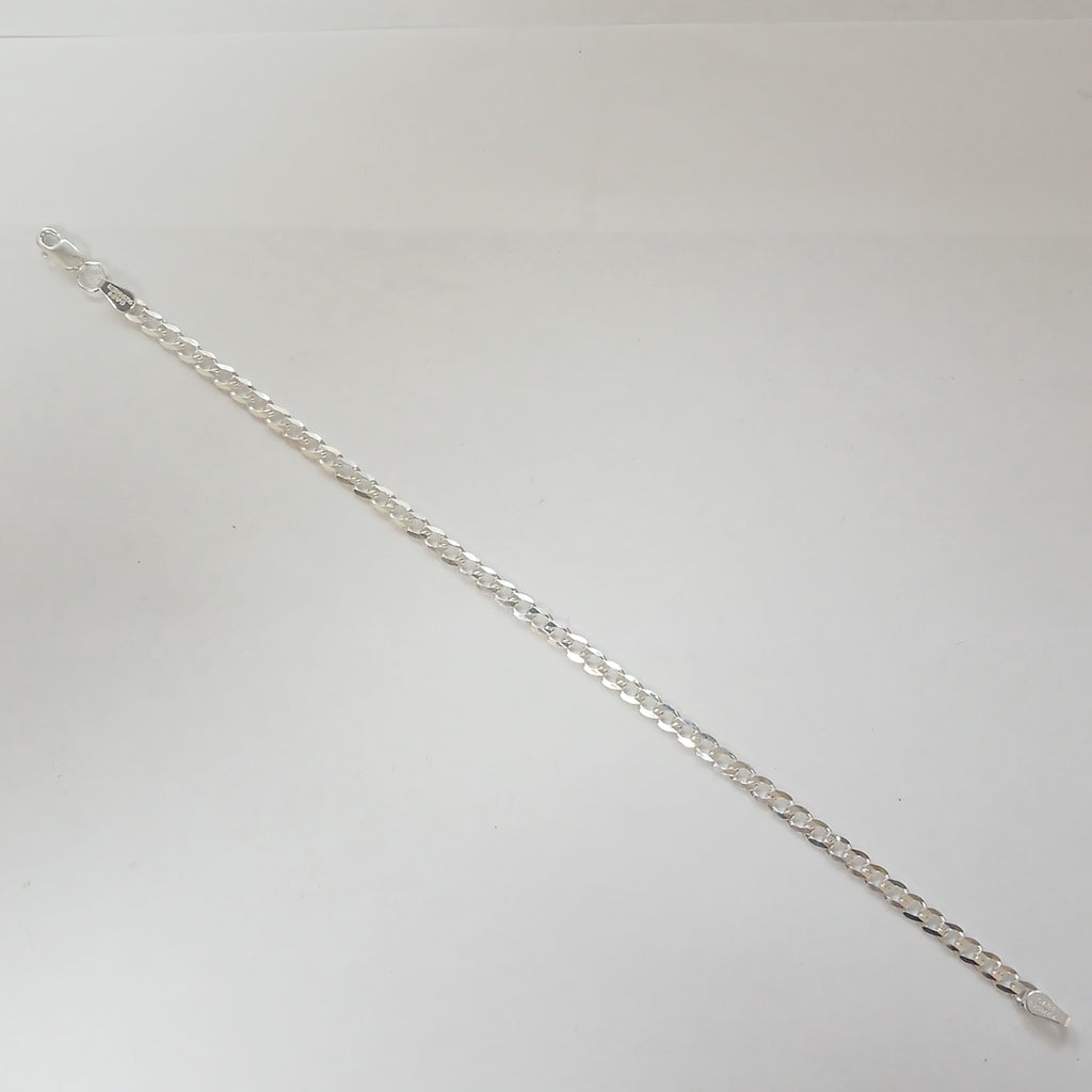 PULSERA BARBADA PLATA .925 21 CM 4.23 GR (NUEVO)
