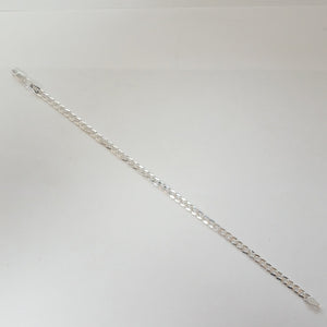 PULSERA BARBADA PLATA .925 21 CM 4.23 GR (NUEVO)