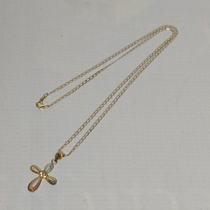 CADENA, CRUZ ORO 14 K 2.7 GRMS (SEMINUEVO)