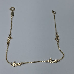 PULSERAS DAMA ORO 14K 1.1 (NUEVO)