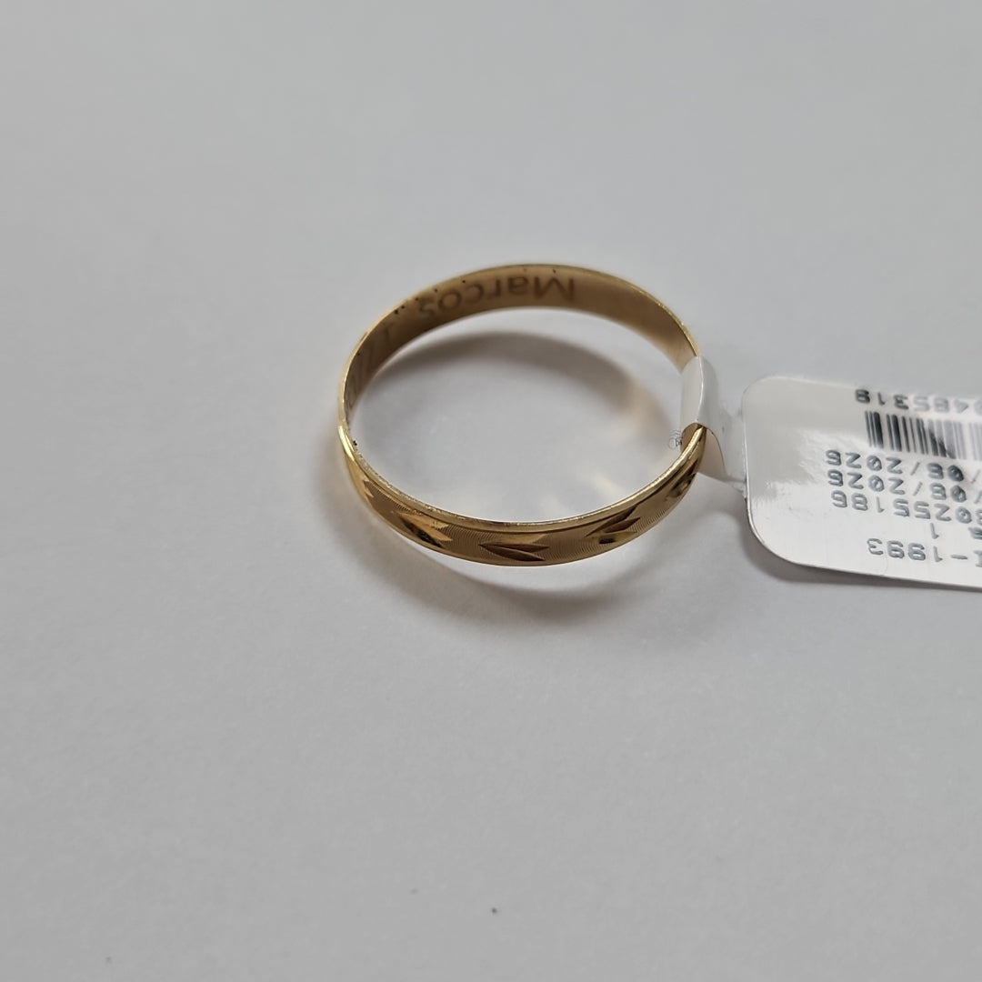 ARGOLLA ORO 10 K 1 GRMS (SEMINUEVO)