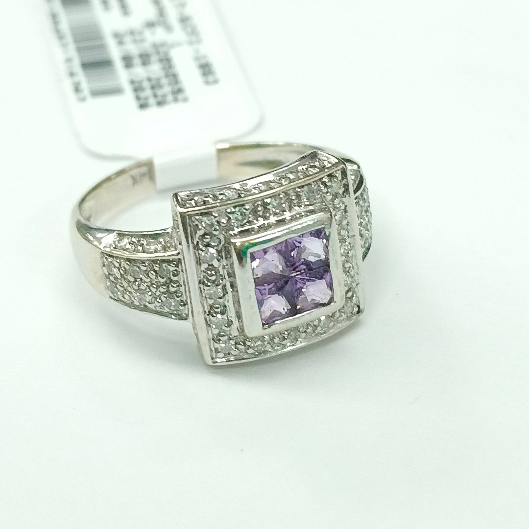ANILLITO ORO BLANCO 14 K 5.4 GRMS (SEMINUEVO)
