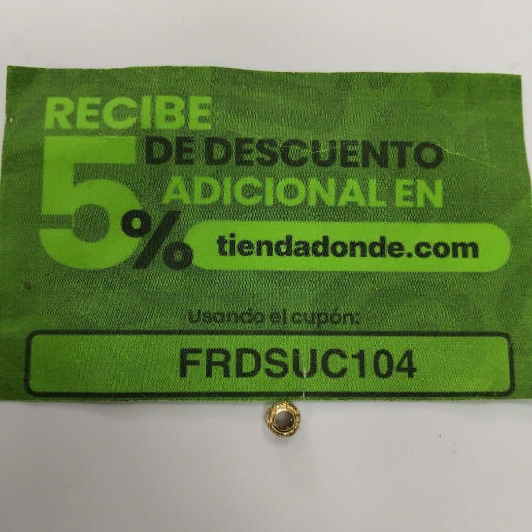 DIJE ORO 14 K 0,80 GRMS (SEMINUEVO)