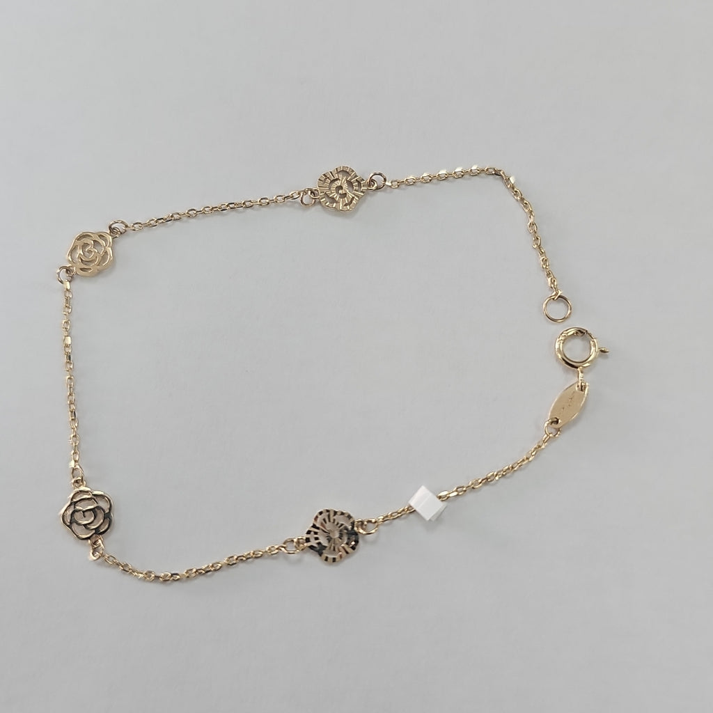 PULSERAS DAMA ORO 14K 1.2 (NUEVO)