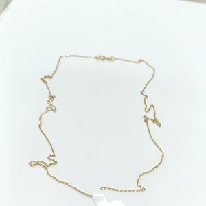 CADENA ORO 14 K 1.6 GRMS (SEMINUEVO)