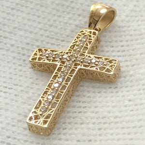 CRUCES ORO 14K 1.7 (NUEVO)