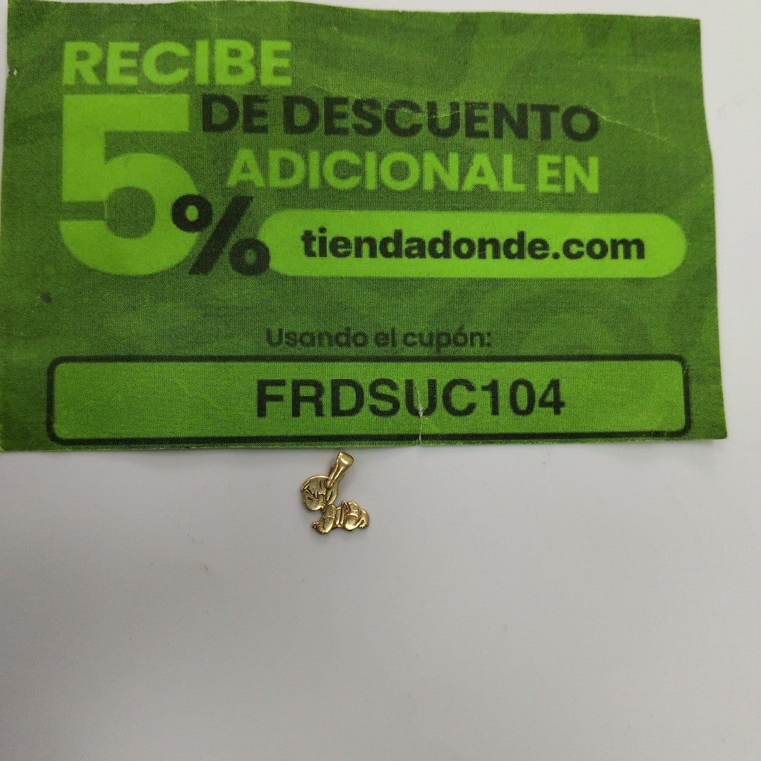 DIJE ORO 14 K 0,70 GRMS (SEMINUEVO)