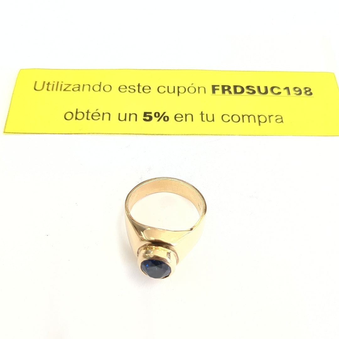 ANILLO ORO 14 K 22.5 GRMS (SEMINUEVO)