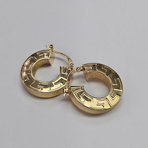 ARRACADAS PAR ORO 14 K 3.2 GRMS (SEMINUEVO)