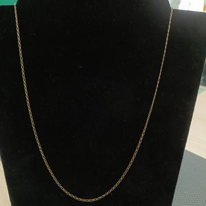 CADENA ORO 10 K 1,90 GRMS (SEMINUEVO)