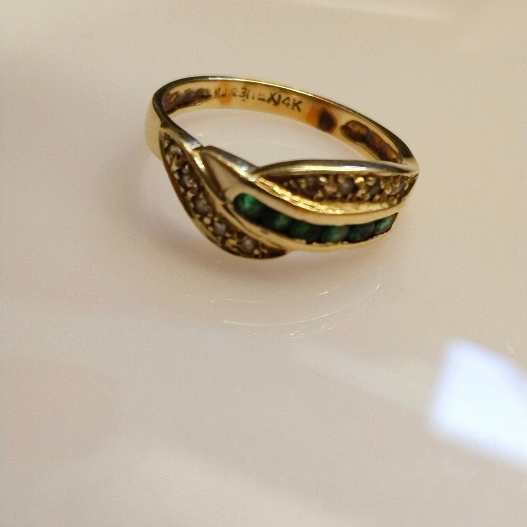 ANILLITO ORO 14 K 2.6 GRMS (SEMINUEVO)