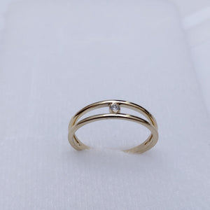 ANILLOS DAMA ORO 14K 1.6 (NUEVO)