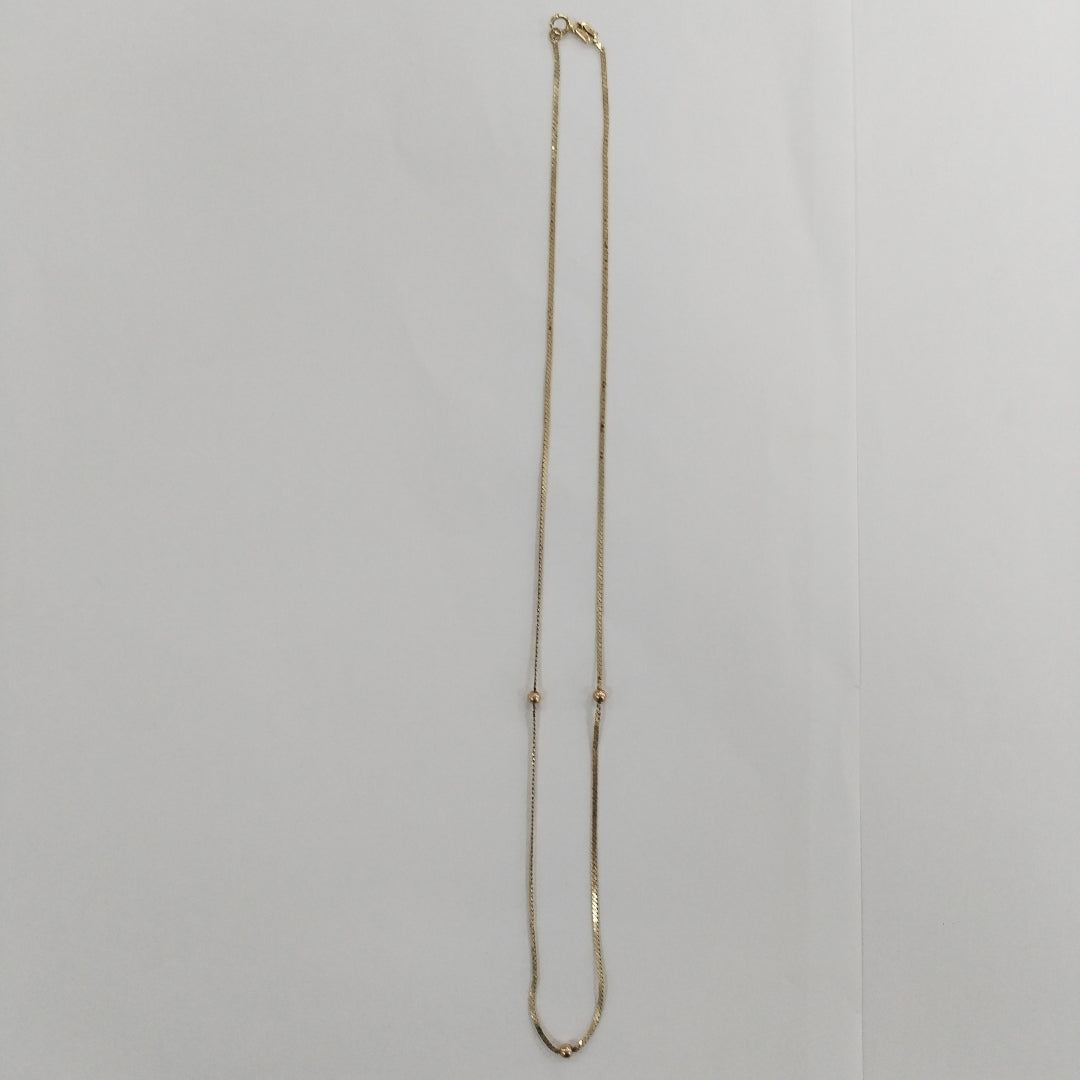 GARGANTILLA ORO 14 K 3,00 GRMS (SEMINUEVO)