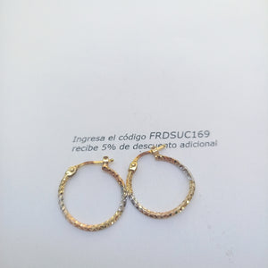 ARRACADAS PAR ORO 10 K 0,90 GRMS (SEMINUEVO)