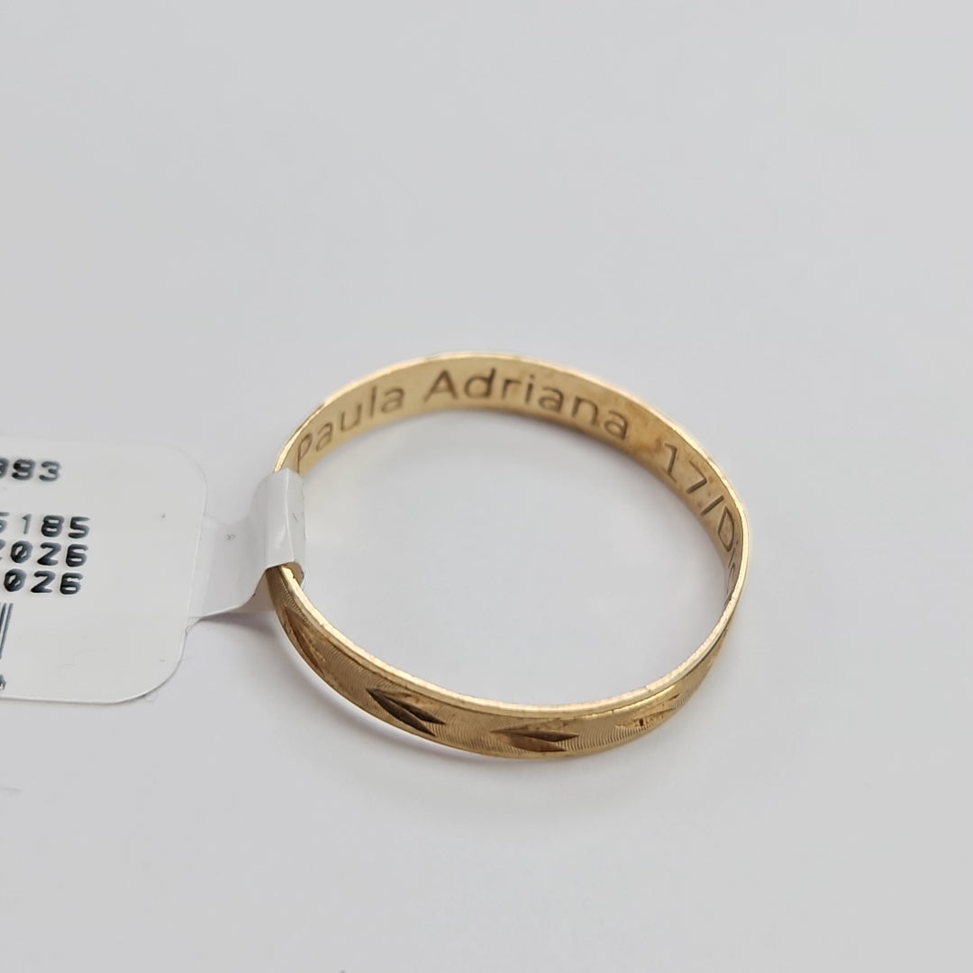 ARGOLLA ORO 10 K 1 GRMS (SEMINUEVO)