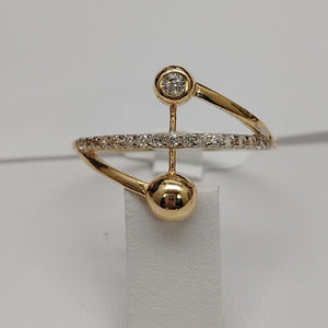 ANILLOS DAMA ORO 14K 1.1 (NUEVO)