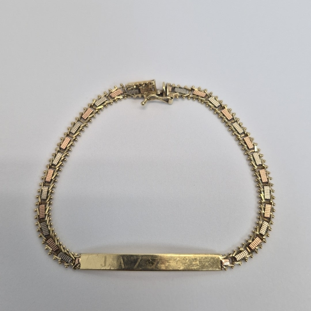 ESCLAVA ORO 14 K 9.6 GRMS (SEMINUEVO)