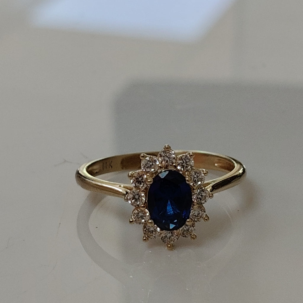 ANILLITO ORO 14 K 2.5 GRMS (SEMINUEVO)