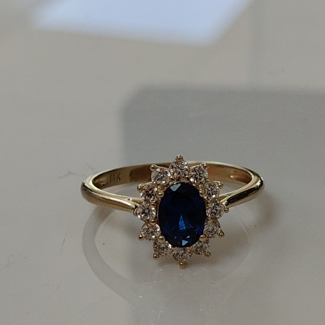 ANILLITO ORO 14 K 2.5 GRMS (SEMINUEVO)