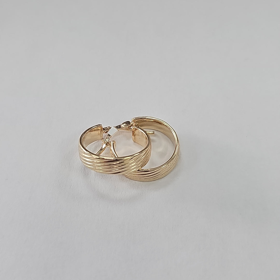ARRACADAS ORO 14K 1.8 (NUEVO)
