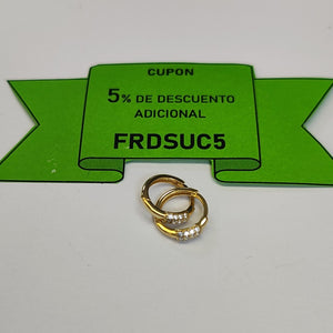 HUGGIES ORO 14K 1.3 (NUEVO)