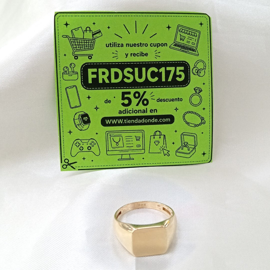 ANILLOS CABALLERO ORO 14K 3.5 (NUEVO)