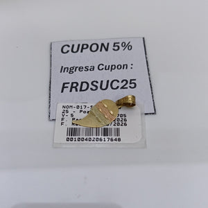 DIJE ORO 10 K 0.6 GRMS (SEMINUEVO)