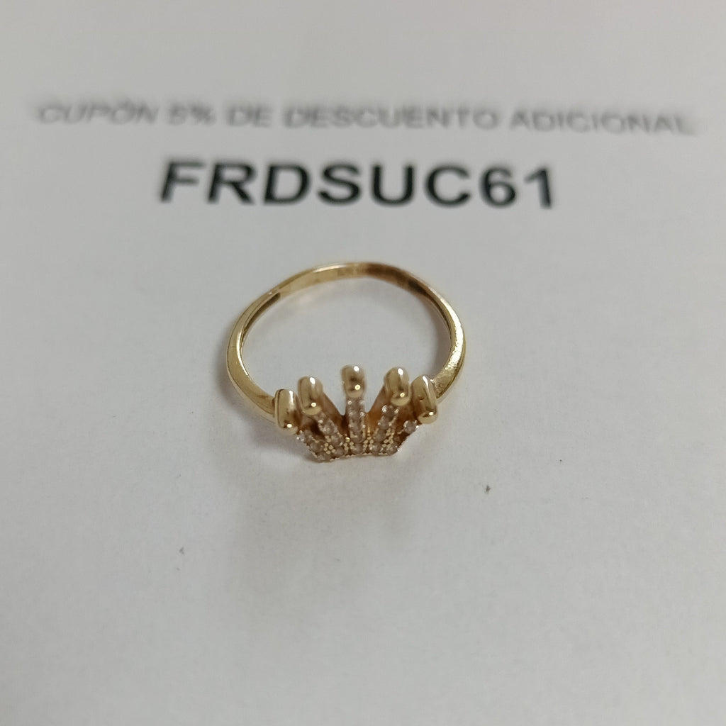 ANILLO ORO 14 K 1,60 GRMS (SEMINUEVO)