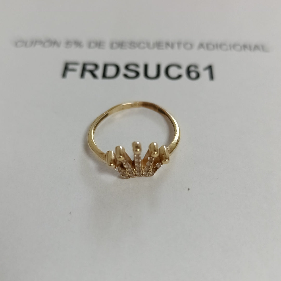 ANILLO ORO 14 K 1,60 GRMS (SEMINUEVO)