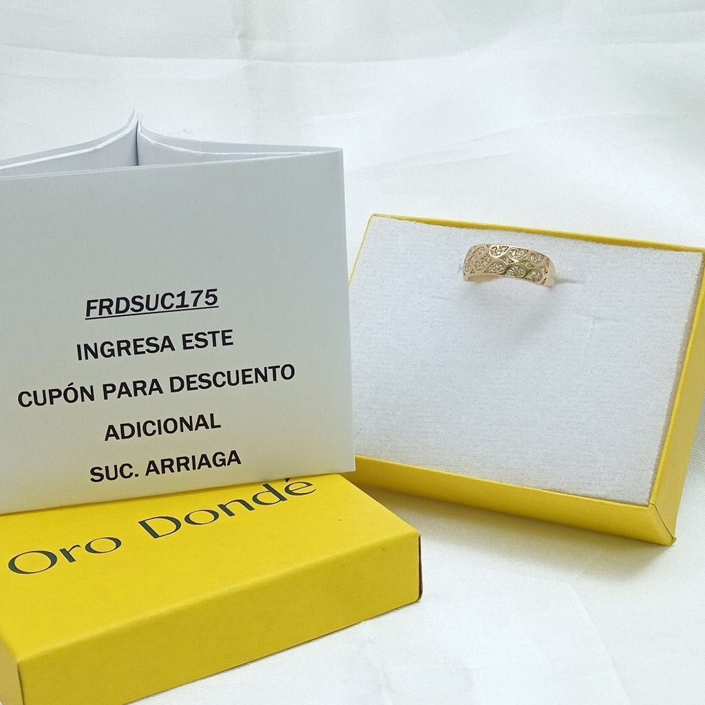 ANILLOS DAMA ORO 14K 2.4 (NUEVO)