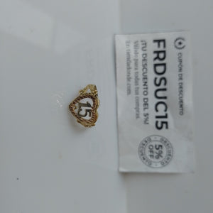 ANILLO CONMEMORATIVO ORO 14 K 2.6 GRMS (SEMINUEVO)