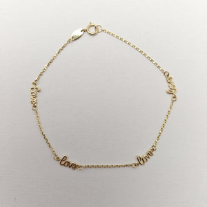 PULSERAS DAMA ORO 14K 1.1 (NUEVO)