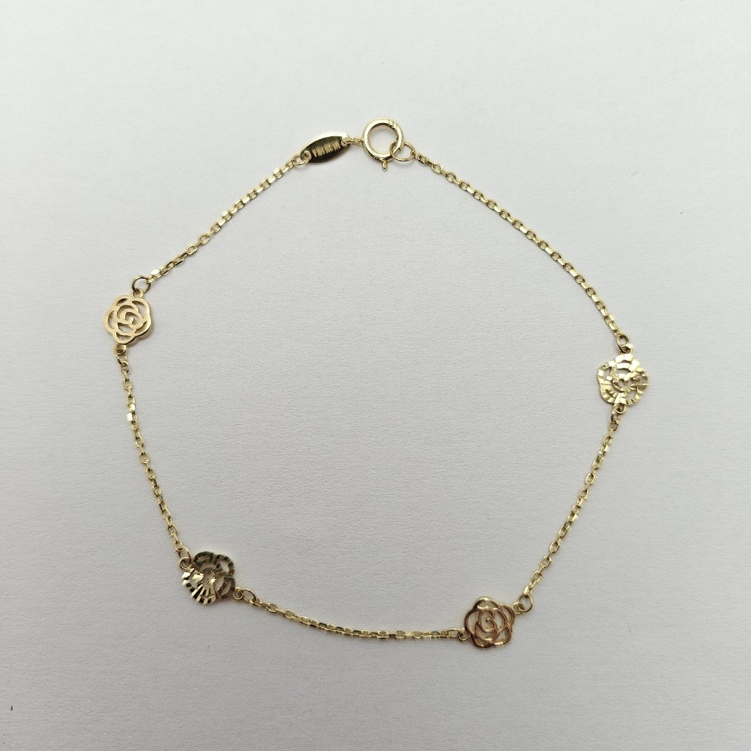 PULSERAS DAMA ORO 14K 1.2 (NUEVO)