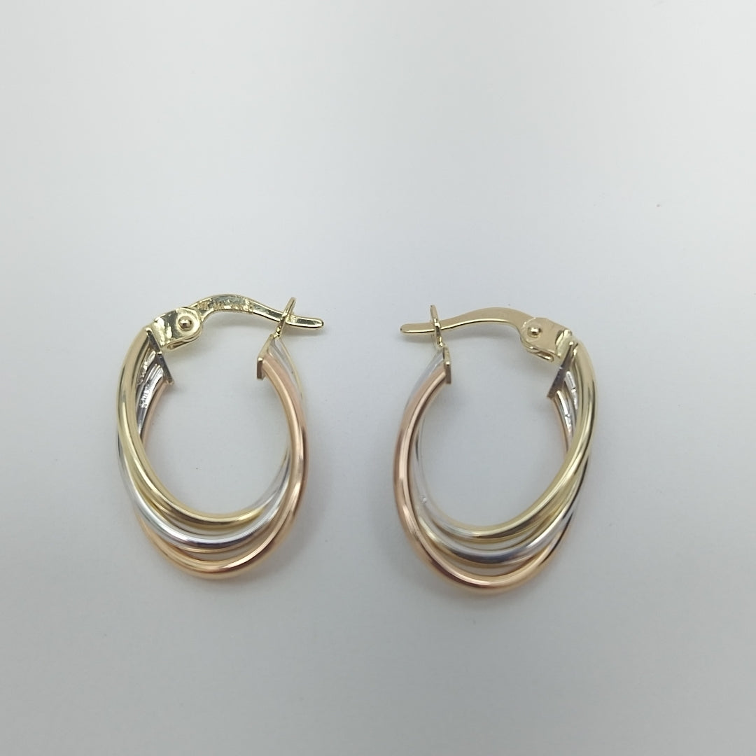 ARRACADAS ORO 14K 1.5 (NUEVO)
