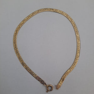 PULSERA ORO 14 K 1.9 GRMS (SEMINUEVO)