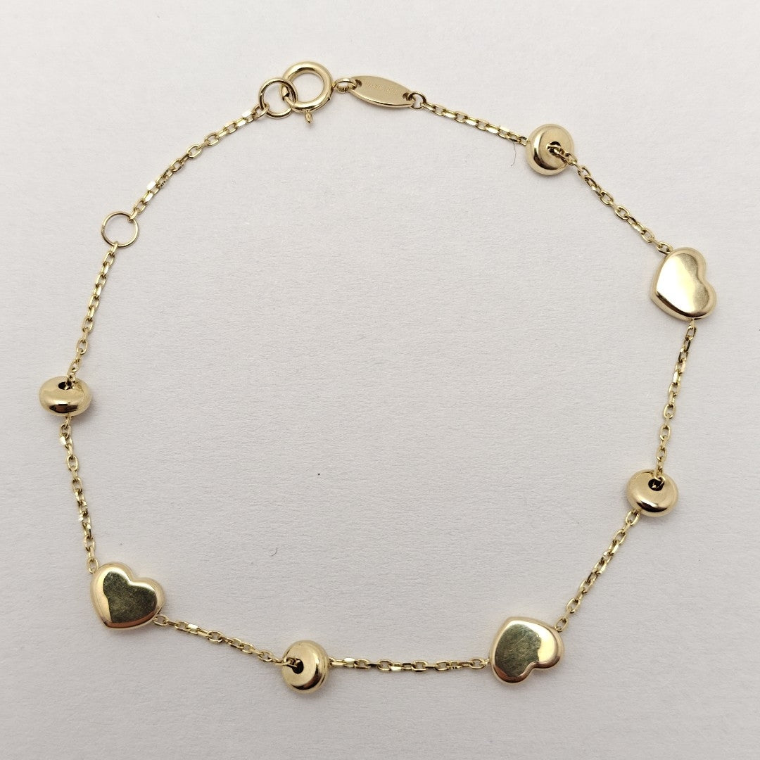 PULSERAS DAMA ORO 14K 1.4 (NUEVO)