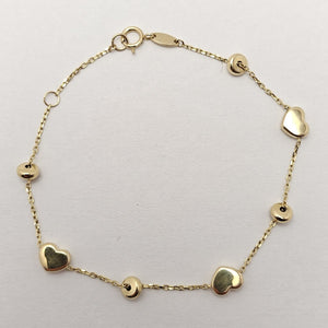 PULSERAS DAMA ORO 14K 1.4 (NUEVO)