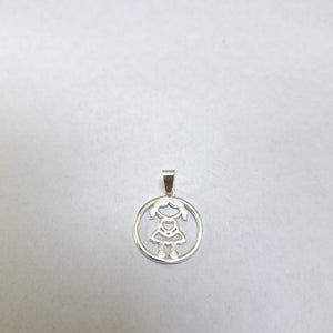 DIJE NIÑA PLATA .925 2.1 GR (NUEVO)