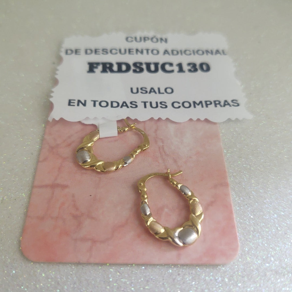 ARRACADAS ORO 14K 1.2 (NUEVO)