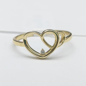 ANILLOS DAMA ORO 14K 2 (NUEVO)