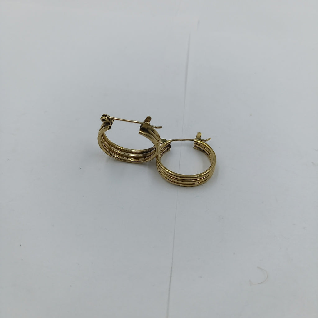 ARRACADAS PAR ORO 10 K 3.2 GRMS (SEMINUEVO)