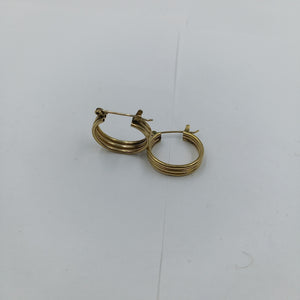 ARRACADAS PAR ORO 10 K 3.2 GRMS (SEMINUEVO)