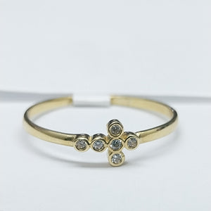 ANILLOS DAMA ORO 14K 0.8 (NUEVO)